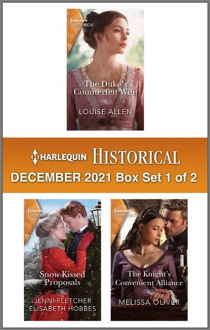 Harlequin Historical December 2021 - Box Set 1 of 2, Louise Allen ; Jenni Fletcher ; Elisabeth Hobbes ; Melissa Oliver - Ebook - 9780369711434