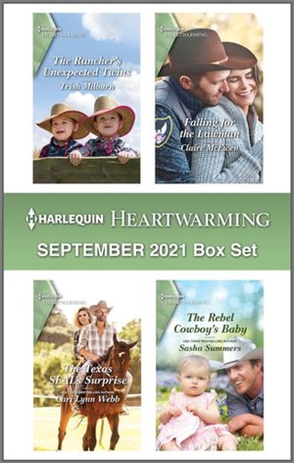Harlequin Heartwarming September 2021 Box Set, Trish Milburn ; Claire McEwen ; Cari Lynn Webb ; Sasha Summers - Ebook - 9780369714411