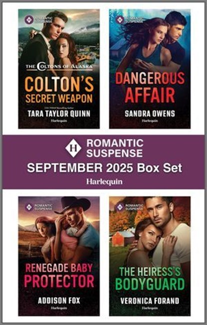Harlequin Romantic Suspense September 2025 - Box Set, Tara Taylor Quinn ; Sandra Owens ; Addison Fox ; Veronica Forand - Ebook - 9780369765604