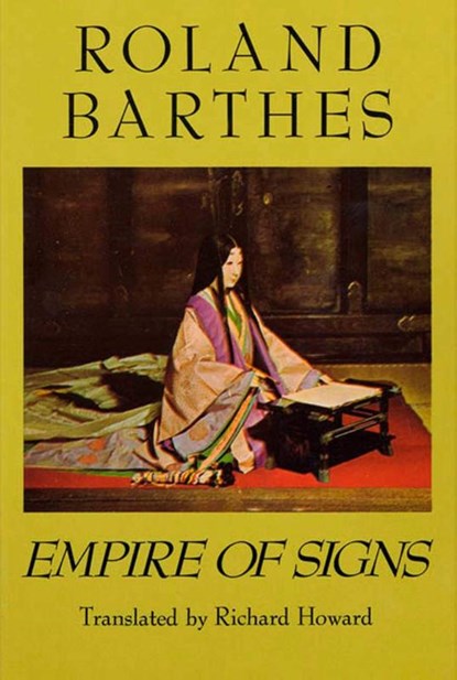 Empire Signs, Roland Barthes - Paperback - 9780374522070