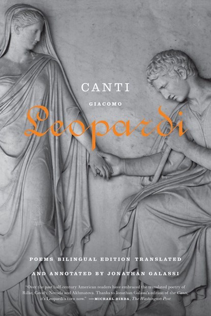 Canti, Professor Giacomo Leopardi - Paperback - 9780374533052