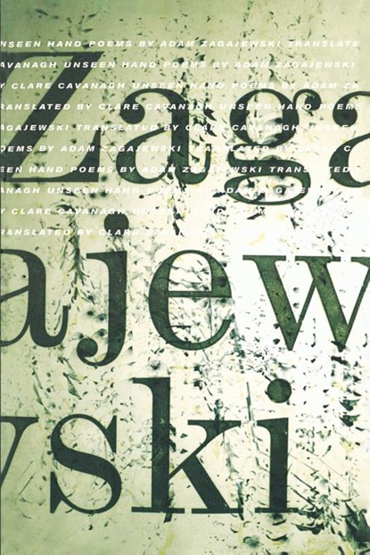 Unseen Hand, Adam Zagajewski - Paperback - 9780374533366