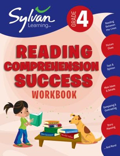 4th Grade Reading Comprehension Success Workbook, Sylvan Learning - Paperback - 9780375430039