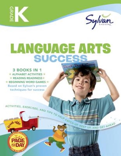 Kindergarten Jumbo Language Arts Success Workbook, Sylvan Learning - Paperback - 9780375430299