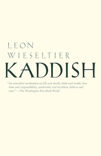 Kaddish, Leon Wieseltier - Paperback - 9780375703621