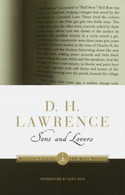 Sons and Lovers, D.H. Lawrence - Paperback - 9780375753732