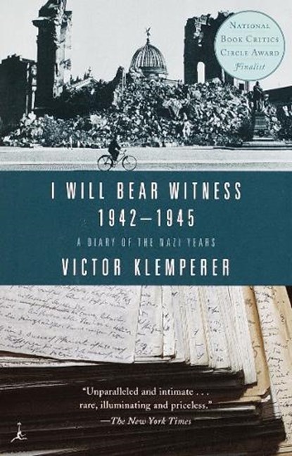 I Will Bear Witness, Victor Klemperer - Paperback - 9780375756979