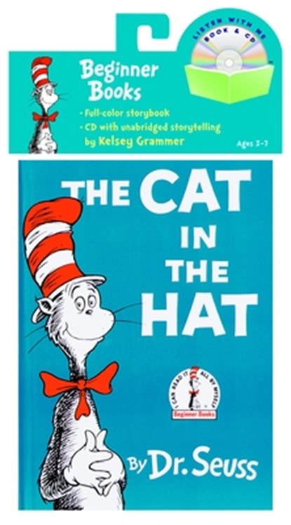 The Cat in the Hat Book & CD [With CD], Dr Seuss - Paperback - 9780375834929