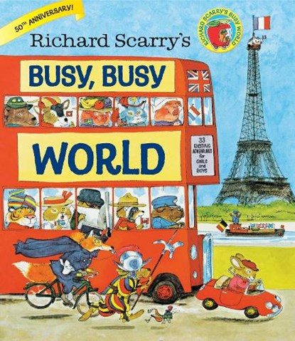 Richard Scarry's Busy, Busy World, Richard Scarry - Gebonden - 9780385384803