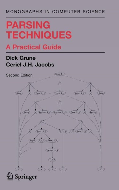 Parsing Techniques, Dick Grune ; Ceriel J.H. Jacobs - Gebonden - 9780387202488
