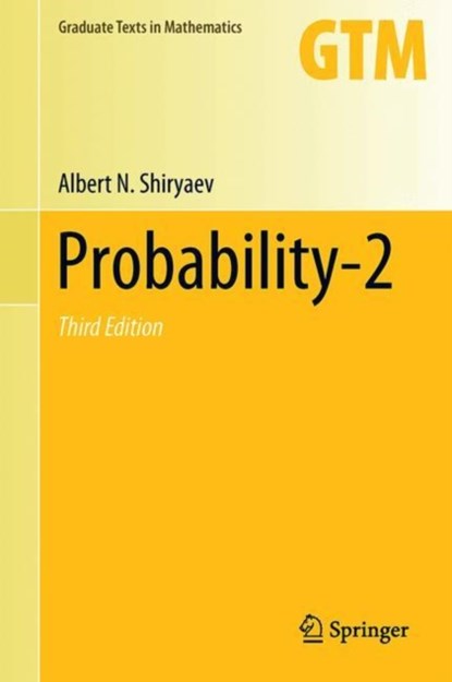 Probability-2, Albert N. Shiryaev - Gebonden - 9780387722078