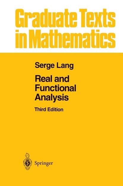 Real and Functional Analysis, Serge Lang - Gebonden - 9780387940014