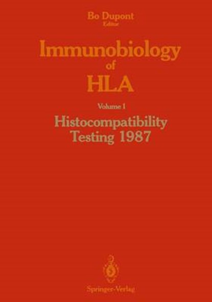 Immunobiology of HLA, niet bekend - Gebonden - 9780387968261