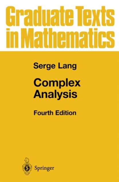 Complex Analysis, Serge Lang - Gebonden - 9780387985923