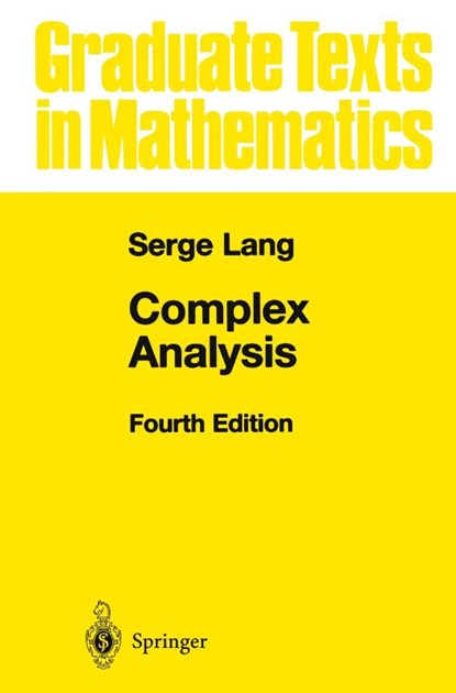Complex Analysis, Serge Lang - Gebonden - 9780387985923