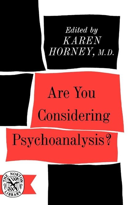 Are You Considering Psychoanalysis?, Karen Horney - Paperback - 9780393001310