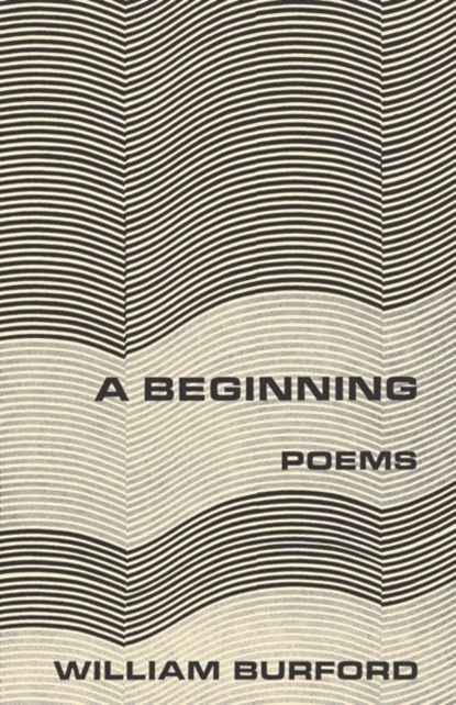 A Beginning, William Burford - Paperback - 9780393042795