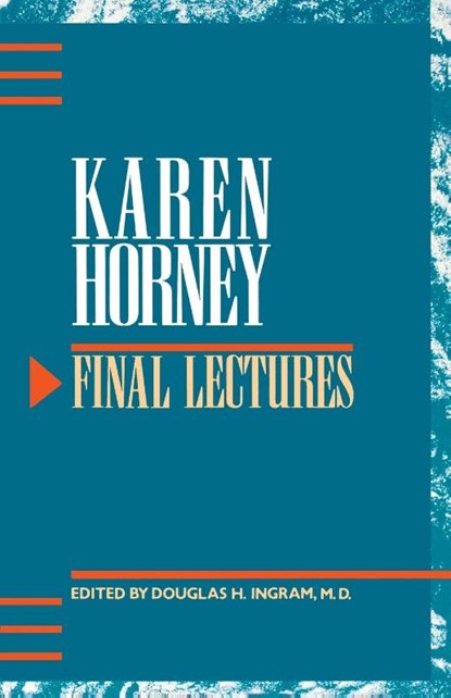 Final Lectures, Karen Horney - Paperback - 9780393307559