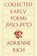 Collected Early Poems, Adrienne Rich - Paperback - 9780393313857