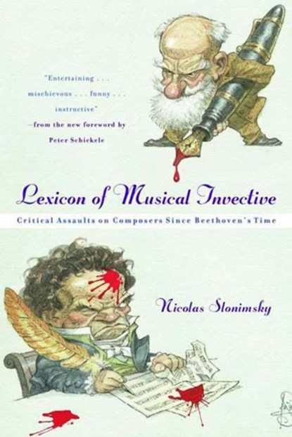Lexicon of Musical Invective, Nicolas Slonimsky - Paperback - 9780393320091