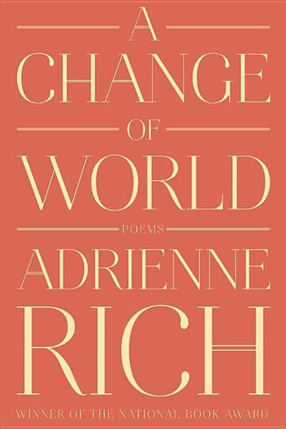 A Change of World, Adrienne Rich - Paperback - 9780393352573