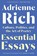 Essential Essays, Adrienne Rich - Paperback - 9780393355130