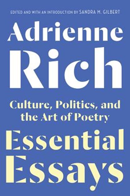 Essential Essays, Adrienne Rich - Gebonden - 9780393652369