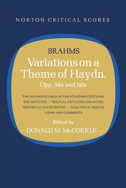 Variations on a Theme of Haydn, Johannes Brahms - Paperback - 9780393933628