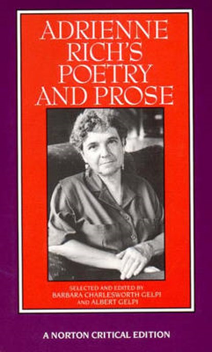 Adrienne Rich's Poetry and Prose, RICH,  Adrienne - Paperback - 9780393961478