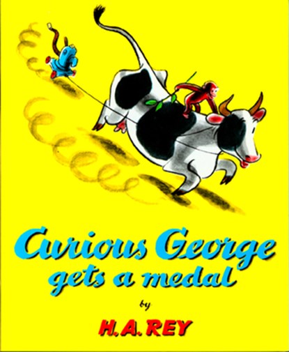 Curious George Gets a Medal, H. A. Rey - Paperback - 9780395185599