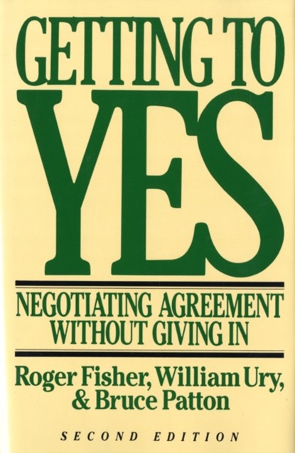 Getting to Yes, Roger Fisher ; William Ury ; Bruce Patton - Gebonden - 9780395631249