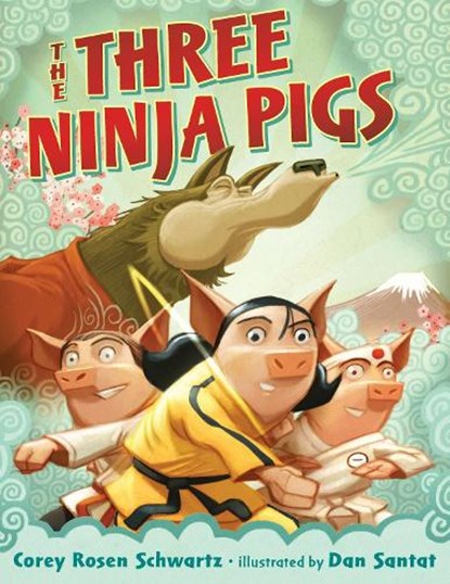 The Three Ninja Pigs, Corey Rosen Schwartz - Gebonden - 9780399255144