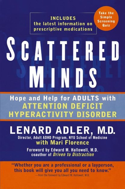 Scattered Minds, Lenard Adler - Paperback - 9780399533402