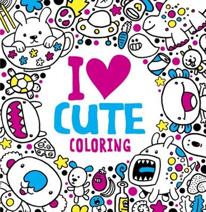 I Heart Cute Coloring, Jess Bradley - Paperback - 9780399541292
