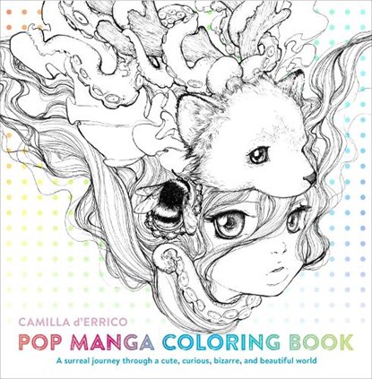 Pop Manga Coloring Book, C D'errico - Paperback - 9780399578472