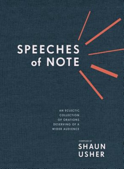 Speeches of Note, niet bekend - Gebonden - 9780399580062