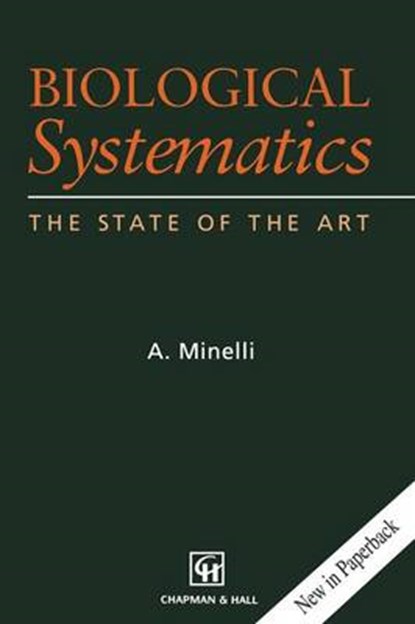 Biological Systematics, MINELLI,  Alessandro - Paperback - 9780412626203