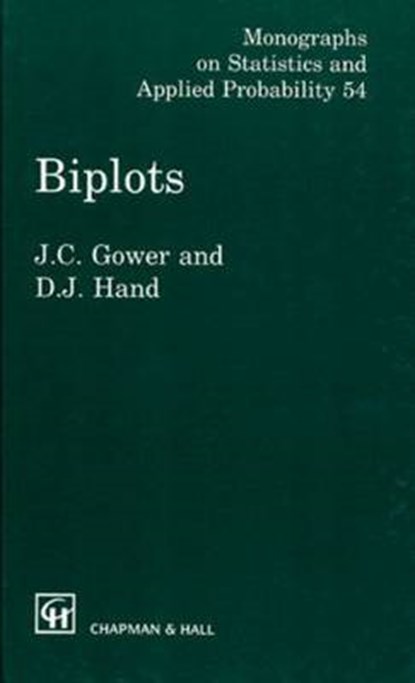 Biplots, J. C. Gower ; David J. Hand - Gebonden - 9780412716300
