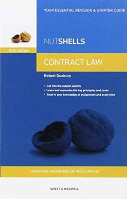 Nutshells Contract Law, Robert Duxbury - Paperback - 9780414035836