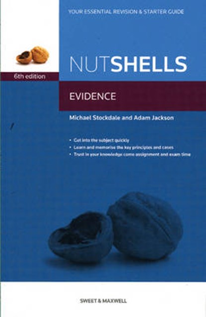 Nutshells Evidence, Michael Stockdale ; Christina McAlhone - Paperback - 9780414045934
