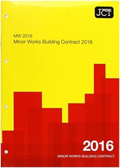 JCT:Minor Works Building Contract 2016 (MW), niet bekend - Paperback - 9780414052543