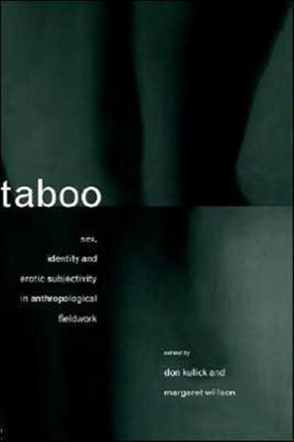 Taboo, Don Kulick ; Margaret Willson - Gebonden - 9780415088183