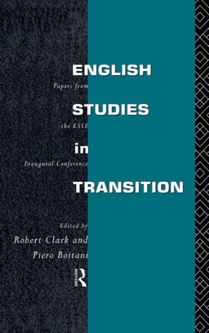 English Studies in Transition, Piero Boitani ; Robert Clark - Gebonden - 9780415098335