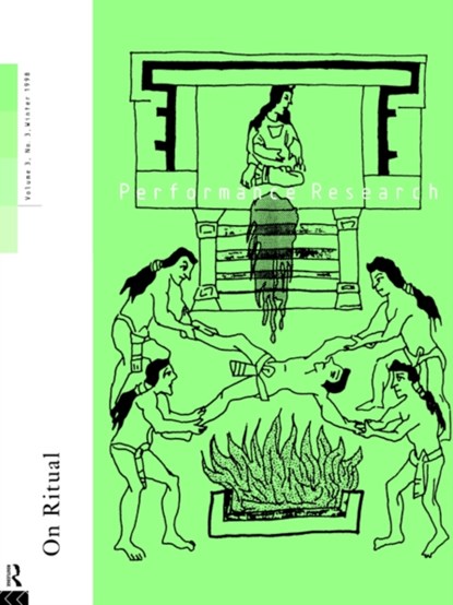 Performance Research: On Ritual, Ric Allsopp ; Gunter Berghaus ; Series Editors: Richard Gough (General Editor) ; Claire MacDonald - Paperback - 9780415182034