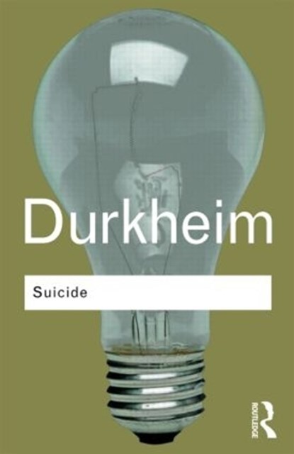 Suicide, DURKHEIM,  Emile - Paperback - 9780415278317