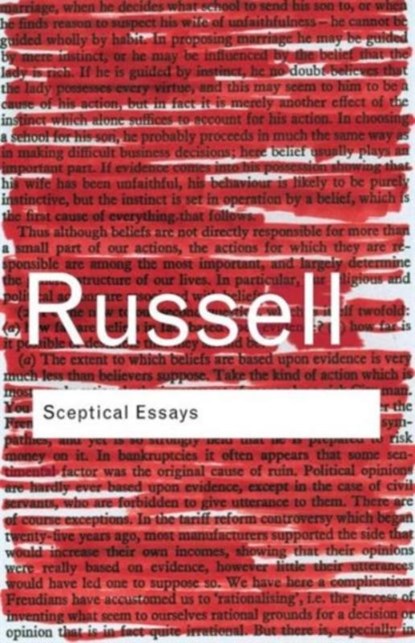 Sceptical Essays, RUSSELL,  Bertrand - Paperback - 9780415325080