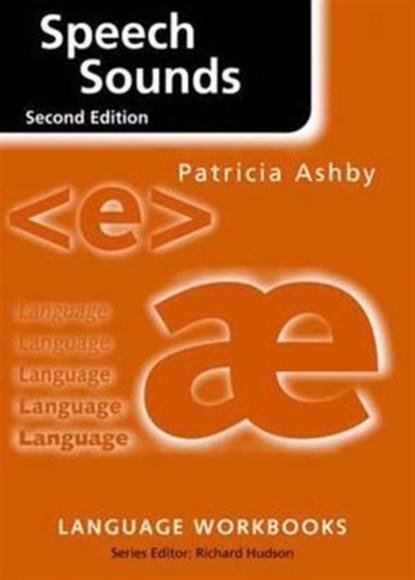 Speech Sounds, PATRICIA (UNIVERSITY OF WESTMINSTER,  London, UK) Ashby - Paperback - 9780415341783