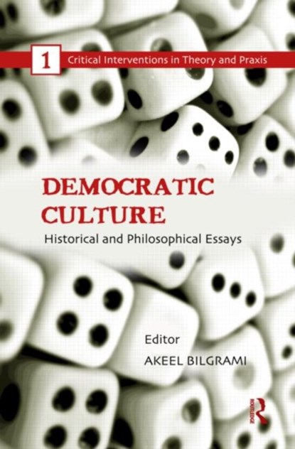 Democratic Culture, Akeel Bilgrami - Gebonden - 9780415589918