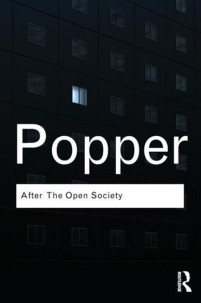 After The Open Society, POPPER,  Karl - Paperback - 9780415610230