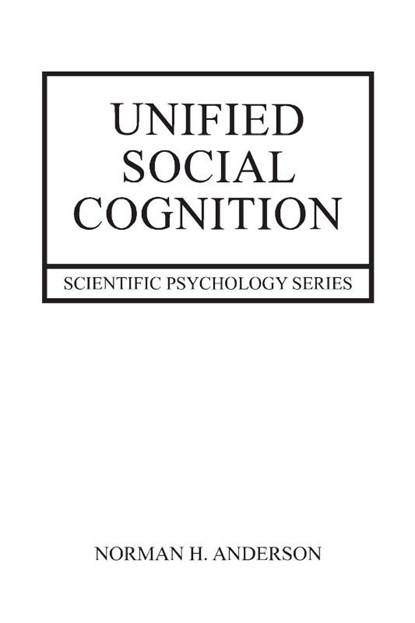 Unified Social Cognition, Norman Anderson - Paperback - 9780415653008